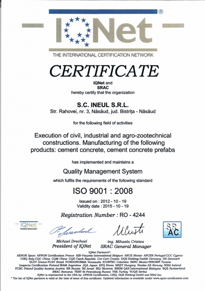 Certificat IQNet